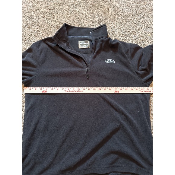 Drake Waterfowl Men's Camp Fleece 2.0 Pullover Black Size Large - Picture 4 of 7
